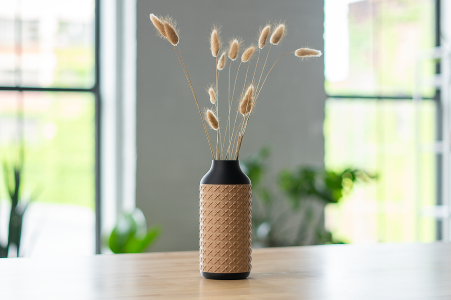 Dogwood Flow Vase – 3D Printed Organic Decorative Vase